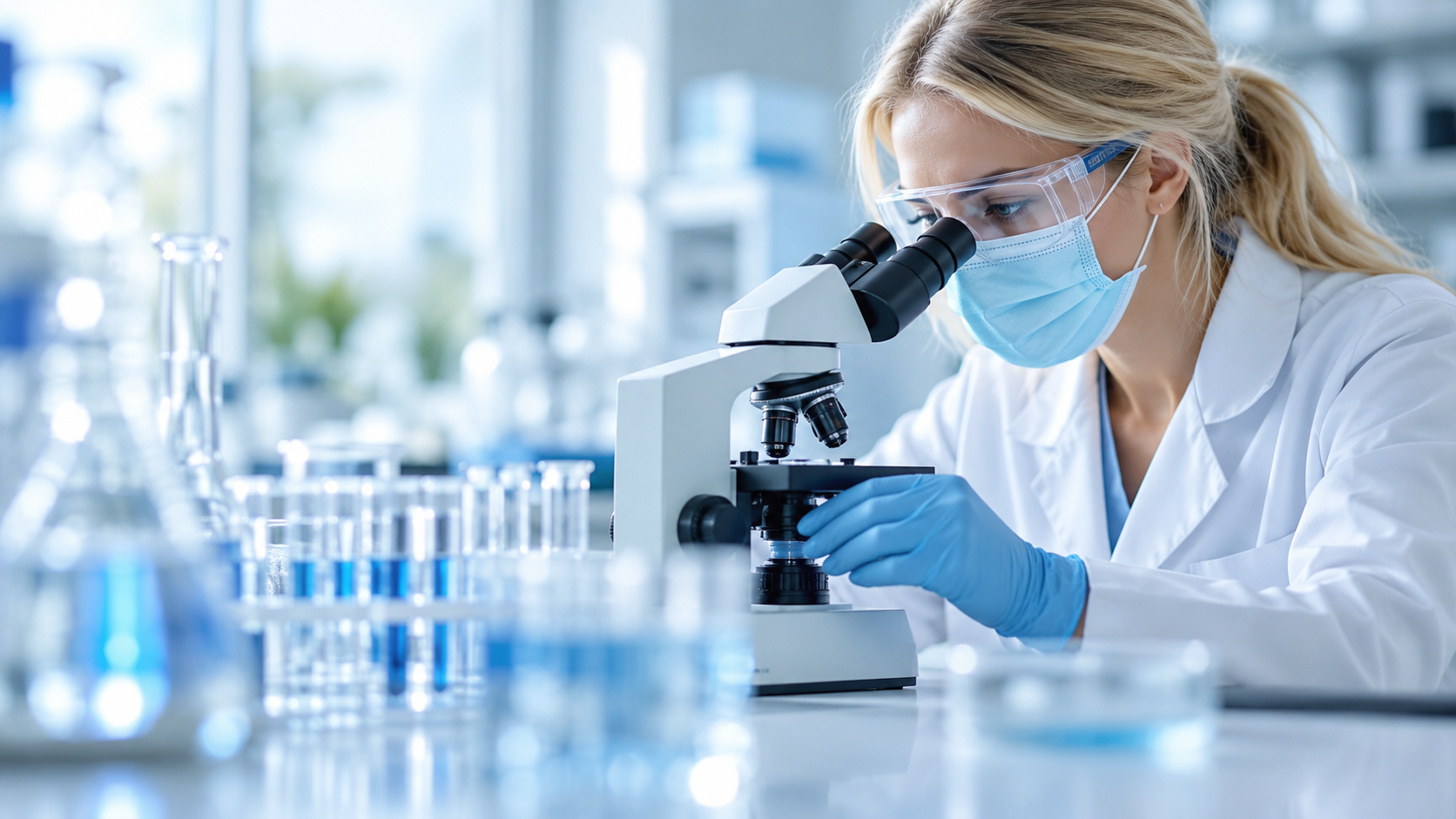 laboratorium-afbeelding-samen samen op zoek naar darmklachten
